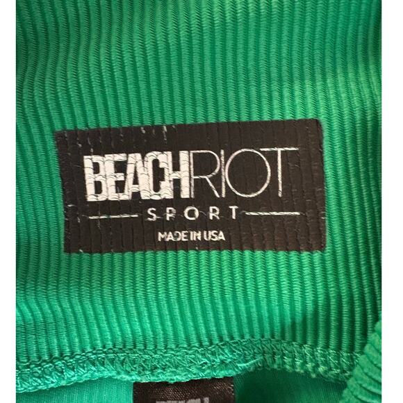 BeachRiot Sport Green Leggings Small - Picture 3 of 5